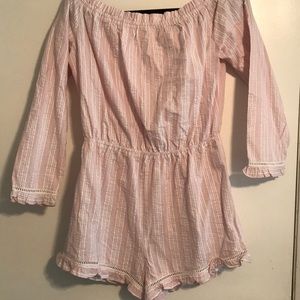 Off the Shoulder Summer Romper